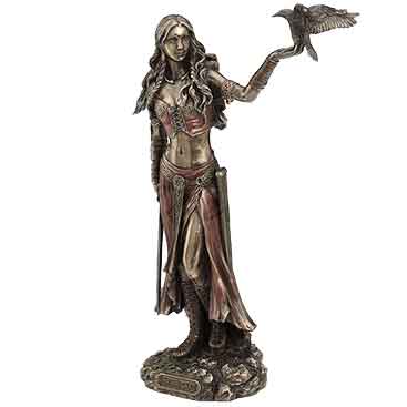 Morrigan Goddess of Battle Statue
