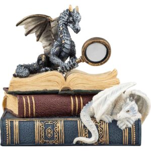 Miniature Scholars Dragon Book Trinket Box