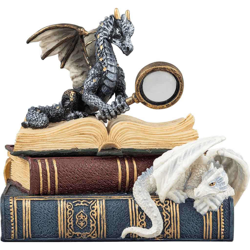 Miniature Scholars Dragon Book Trinket Box