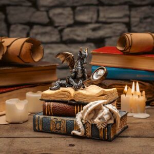 Miniature Scholars Dragon Book Trinket Box
