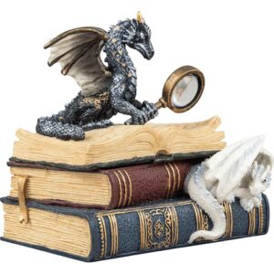 Miniature Scholars Dragon Book Trinket Box