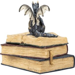Miniature Scholars Dragon Book Trinket Box