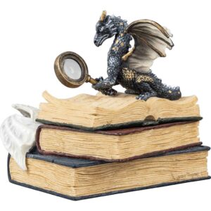 Miniature Scholars Dragon Book Trinket Box