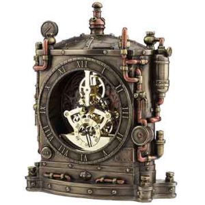 Steampunk Grand Machine Mantel Clock