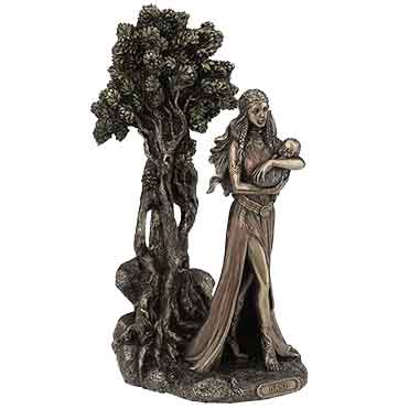 Irish Goddess Mother Danu Statue
