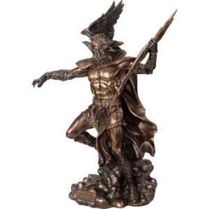 Bronze Zeus with Thunderbolt Statue