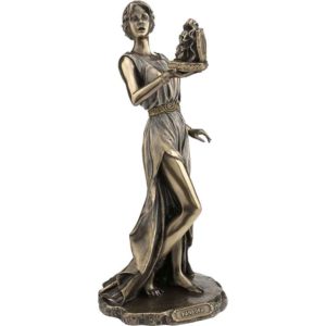 Bronze Pandora Statue
