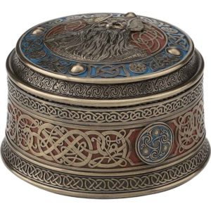 Round Odin Trinket Box