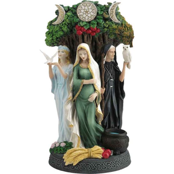 Maiden, Mother, and Crone Statue