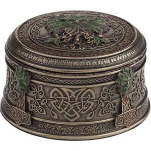 Oak Tree Greenman Trinket Box