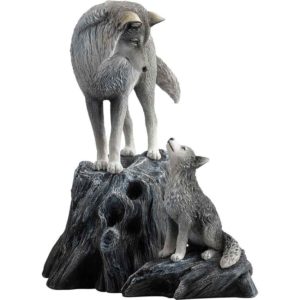 Guidance Wolf Statue