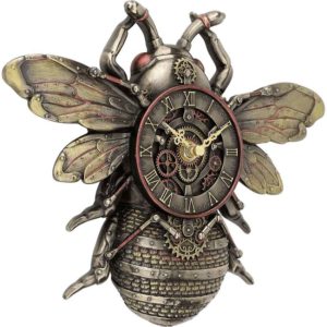 Steampunk Bee Wall Clock