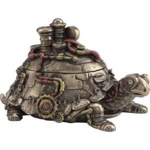 Steampunk Tortoise Trinket Box