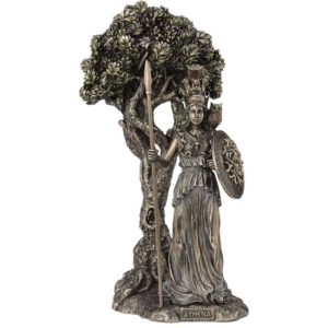 Athena and Olive Tree Statue