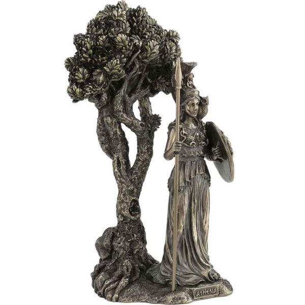 Athena and Olive Tree Statue