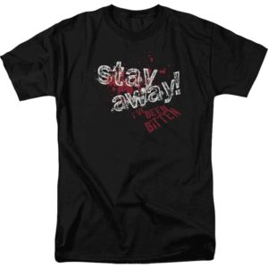 Zombie Bite Warning T-Shirt