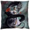 Small Anne Stokes Dragon Dancer Pillow