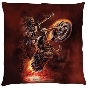 Large Anne Stokes Hellrider Pillow