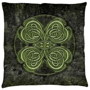 Small Celtic Clover Pillow