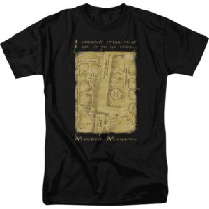 Harry Potter Marauder's Map Interior T-Shirt