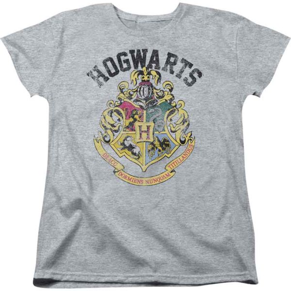 Harry Potter Hogwarts Crest Womens T-Shirt