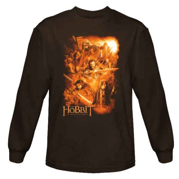 Hobbit The Epic Adventure Long Sleeved T-Shirt