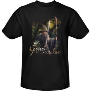 Gandalf Staff and Sword T-Shirt
