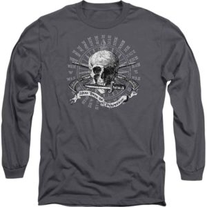 Here There Be Pirates Long Sleeve T-Shirt