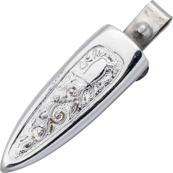 Silver Tapestry Boot Knife