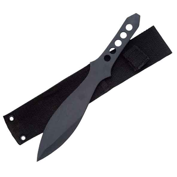 Black Throwing Knife
