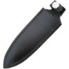 Black Wood Handle Boot Knife