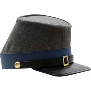 Blue Confederate Infantry Kepi Hat