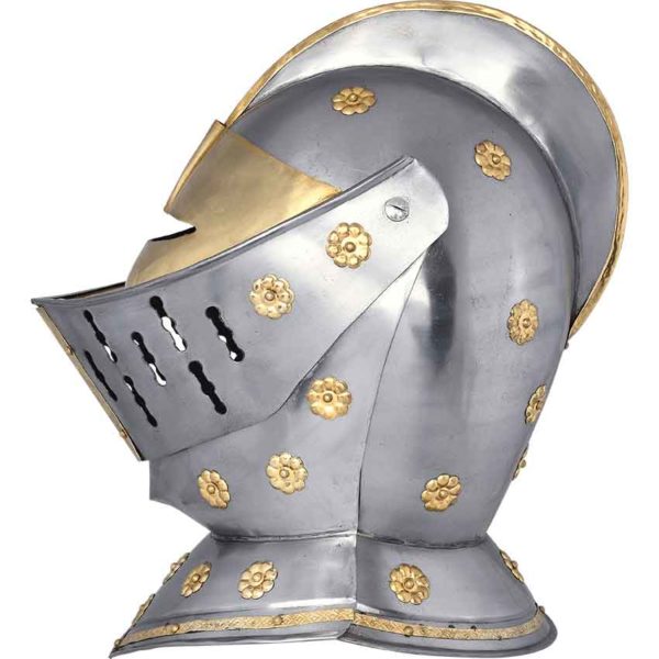 Golden Knight Helmet