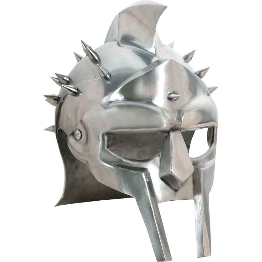 Details about   Antique Medieval Gladiator Vintage Helmet Armour Roman Knight Gladiator Spike 