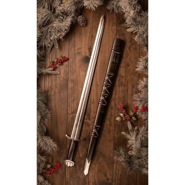 Black Viking Warrior Sword