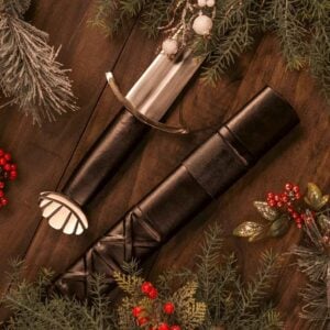 Black Viking Warrior Sword