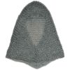 Silver Butted Chainmail Coif
