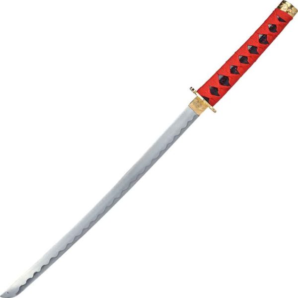 Ruby Marble Japanese Sword Set