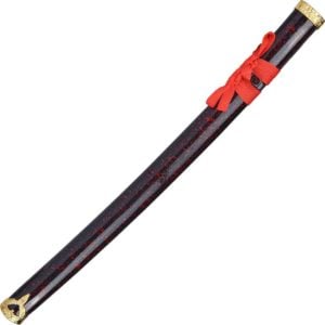 Ruby Marble Japanese Sword Set