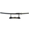 Black and Gold Katana with Stand