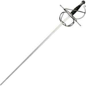 Wired Black Hilt Rapier