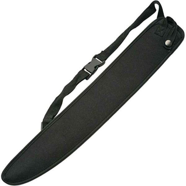 Black Serrated Bush Machete