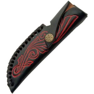 Whitetail Damascus Skinning Knife