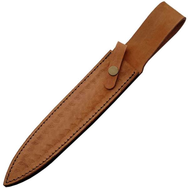 Rosewood Damascus Dagger