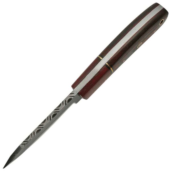 Damascus Skinner with Micarta Handle
