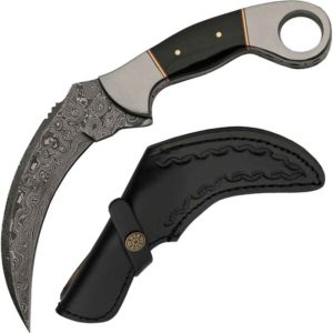 Damascus Karambit Knife