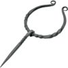 Twisted Medieval Cloak Pin