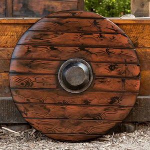 Drang Round LARP Shield - Wood