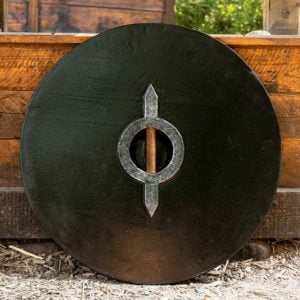 Drang Round LARP Shield - Wood