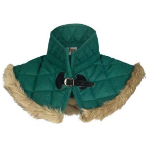 Nimue Fur Lined Wool Gorget